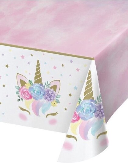 Plastduk 137x259 cm Unicorn Baby