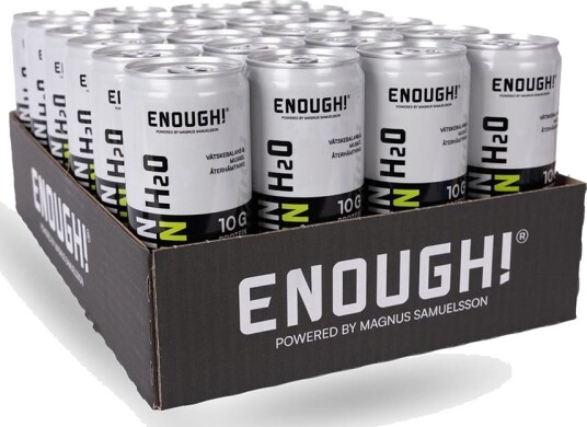 Enough H2O Protein/Vitamin x 24 Smak Mango/Lime Enough H2O Protein/Vitamin x 24 Smak Mango/Lime