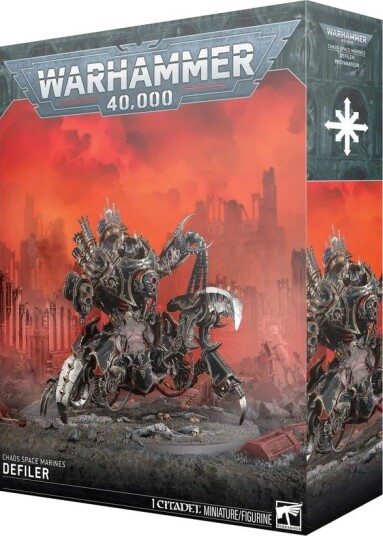 Warhammer 40.000 Chaos Space Marines Defiler Modellsett