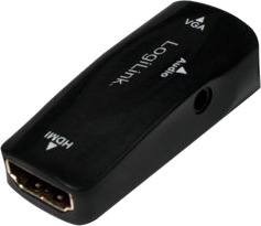 Logilink Cv0108 Sort Rohs Ce 1080P Hdmi Vga/3.5 Mm 22 Mm