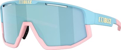 Bliz Fusion Small Matt Pastel Mint, Smoke w Ice Blue Multi