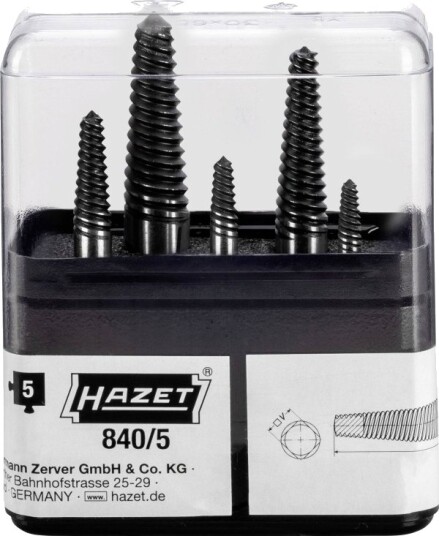 Hazet 840/5 Skrutrekkersett M3-M18 - Elektroverktøy Tilbehør Hazet 840/5 Skrutrekkersett M3-M18 - Elektroverktøy Tilbehør