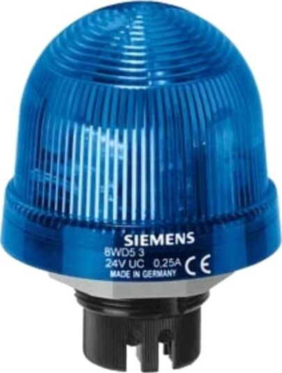 Siemens 8Wd5340 0Cf 8Wd53400cf Signallampe Ø X H 70 Mm X 66 Mm Blå 1 Stk