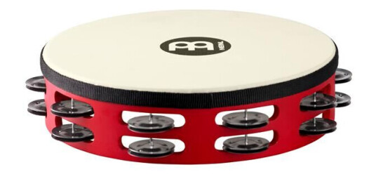 Meinl Tah-2-Bk-R-Tf Tour Tamburin M/skinn, Dobbel, Enkel M