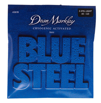 Dean Markley 2678 Blå Steel 5 Bass LT Dean Markley 2678 Blå Steel 5 Bass LT
