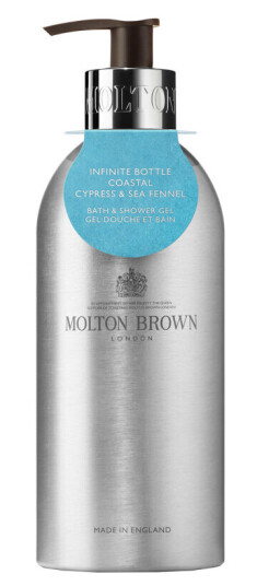 Molton Brown Infinite Bottle Coastal Cypress & Sea Fennel Bath & Shower Gel 400 ml