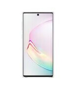Samsung Leather Cover EF-VN970 - Baksidedeksel for mobiltelefon - lær - hvit - for Galaxy Note10, Note10 (Unlocked)