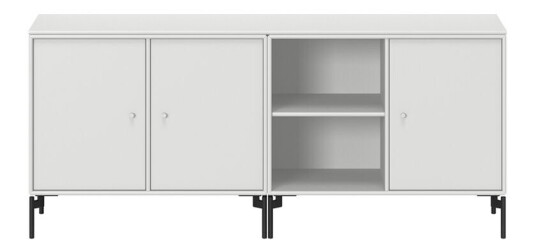 Montana Save sideboard New white 101-sortlakkerte ben