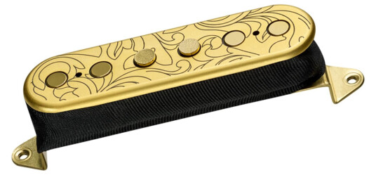 Dimarzio Dp288f Pickup Strat Utopia/middle Satin Gull