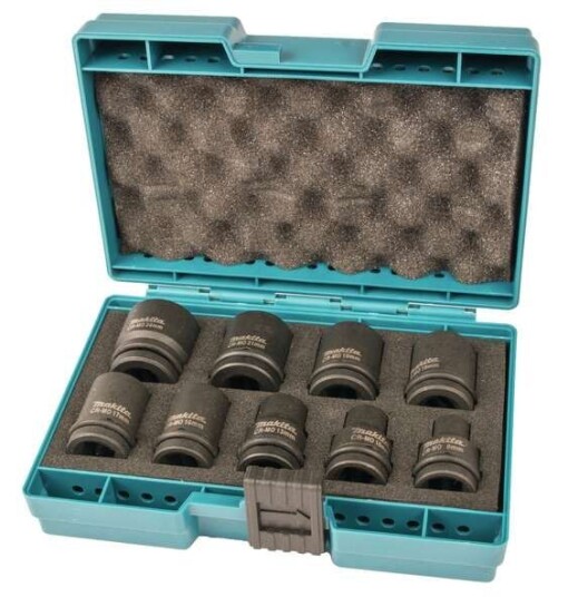 Makita Kraftpipe Sett 1/2" 9 Deler Makita Kraftpipe Sett 1/2" 9 Deler