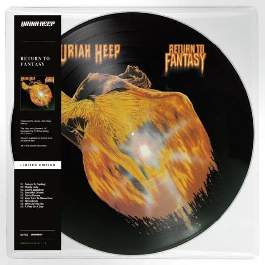 Uriah Heep Return To Fantasy Limited Picture Disc Edition Vinyl