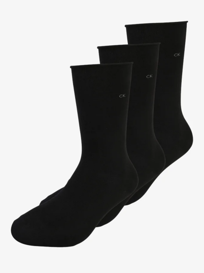 Calvin Klein Emma 3 pack Roll Top Crew Sock Sort ONE SIZE Calvin Klein Emma 3 pack Roll Top Crew Sock Sort ONE SIZE