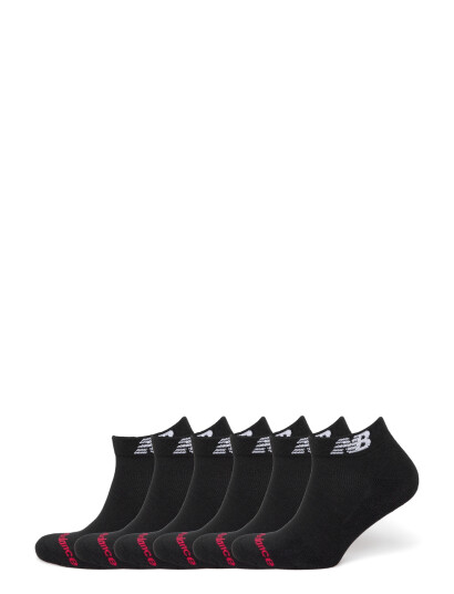 New Balance Everyday Low Cut 6 Pairs   Black   S