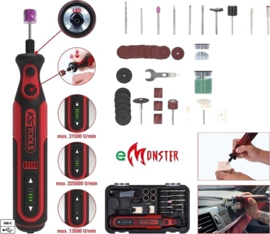 KS TOOLS 515.3990 Stavsliper (batteridrevet)