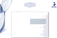 Konvolutt Mailman C5 H2 PS hvit, dekkremse, 500 stk. Konvolutt Mailman C5 H2 PS hvit, dekkremse, 500 stk.