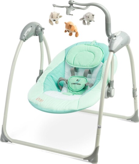 Caretero Loop Elektrisk Vippestol Med Gyngemodus Og Uro Mint