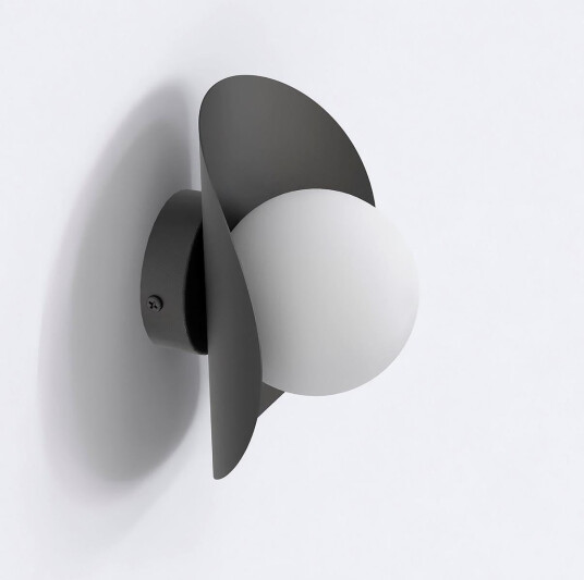 Fiero M K1 vegglampe Svart