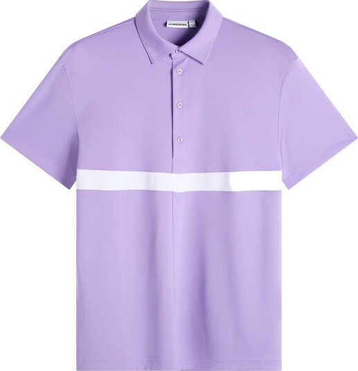J.Lindeberg Retro Tt Polo Golf pologenser herre Paisley Purple Large J.Lindeberg Retro Tt Polo Golf pologenser herre Paisley Purple Large
