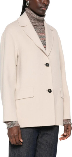 Max Mara Dame Jakker Beige XS,