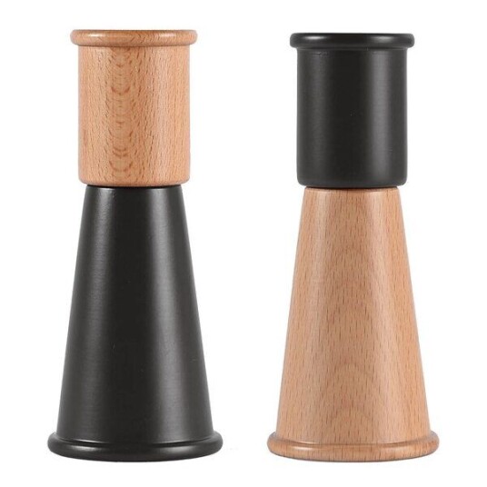 Sagaform Gurken salt og pepperkvern 15 cm 2 stk svart/brun Sagaform Gurken salt og pepperkvern 15 cm 2 stk svart/brun