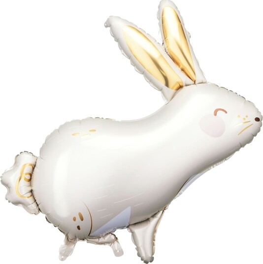 PartyDeco Folieballong Hare