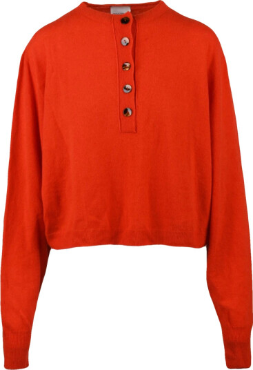 Alysi Dame Strikkevarer Oransje M, Alysi Dame Strikkevarer Oransje M,