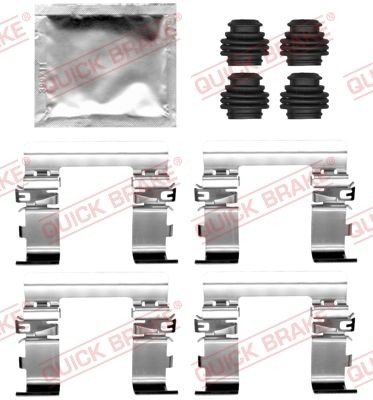 Tilbehørsett, skivebremse belegg QUICK BRAKE 109-0200