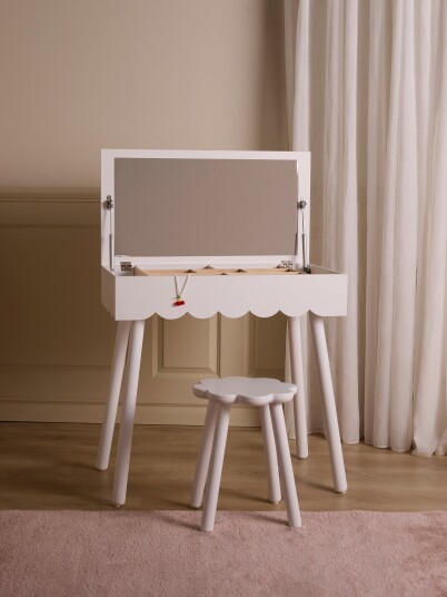 Alice &  Fox Dune Sminkebord Junior White