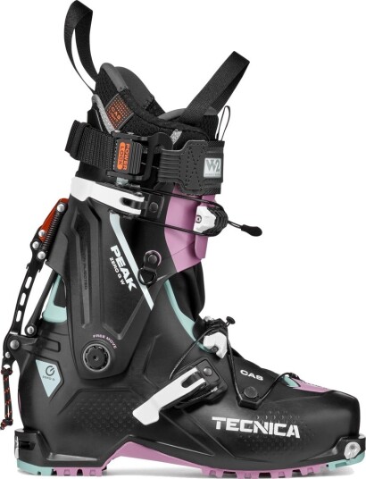 Tecnica Toppturstøvler Zero G Peak W F21 Svart/progres.pink 255