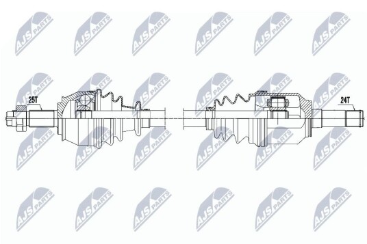 Nty Drivaksel NTY NPW FT 021