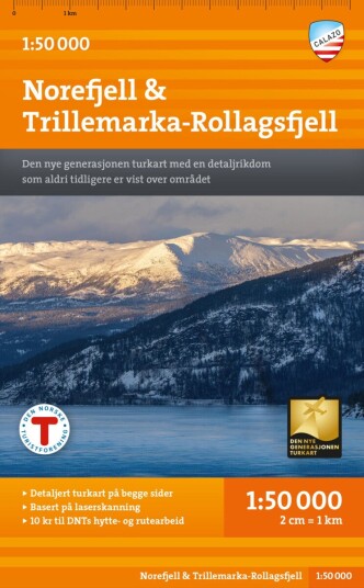 Turkart Norefjell & Trillemarka Rollagsfjell