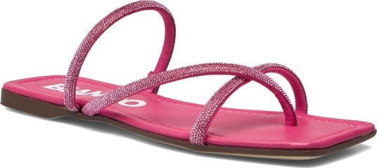 Bianco | Biasissel Strappy Slide Rhinestone Smooth Leather | 41