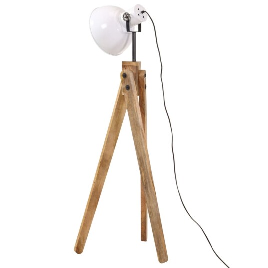 Gulvlampe 25 W hvit 45x45x120 cm E27 Gulvlampe 25 W hvit 45x45x120 cm E27