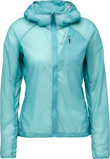 Black Diamond Women"s Distance Wind Shell Glacier L