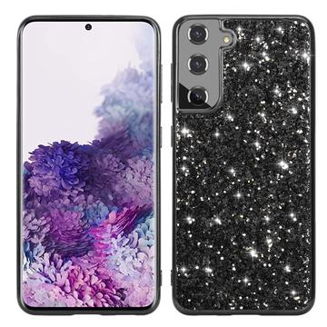 Samsung Galaxy S24+ Glitter Series Hybrid-deksel Svart