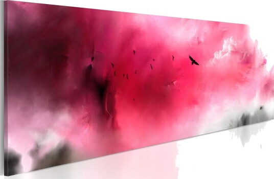 Tavla Spöklikt Slott 135x45 cm
