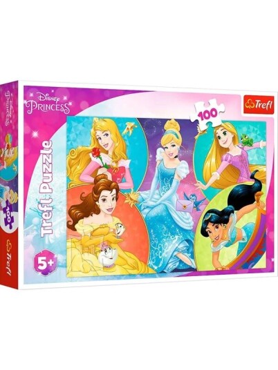 Trefl Puzzle Princess Meet sweet Princesses 100 pieces Gulv Trefl Puzzle Princess Meet sweet Princesses 100 pieces Gulv
