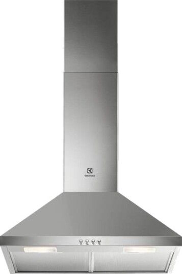 Electrolux LFC316X Vegghengt Kjøkkenventilator 60 cm Rustfritt Stål med Belysning Electrolux LFC316X Vegghengt Kjøkkenventilator 60 cm Rustfritt Stål med Belysning