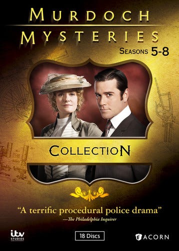 Murdoch Mysteries Collection 58 DVD Murdoch Mysteries Collection 58 DVD