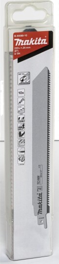 Makita B-55588-10 Sagblad for metall 228x1,25mm - 10 stk