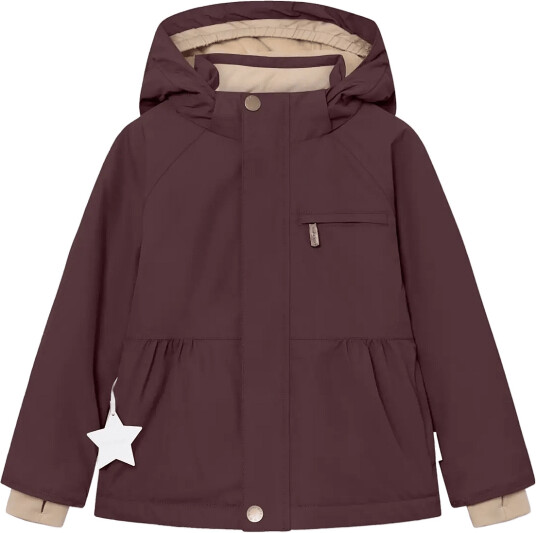 MINI A TURE Matbriddine Winter Jacket. Grs - Burgundy - 104