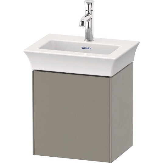 Duravit White Tulip Servantskap m/1 dør 38,4x29,8x41 cm Stengrå Matt