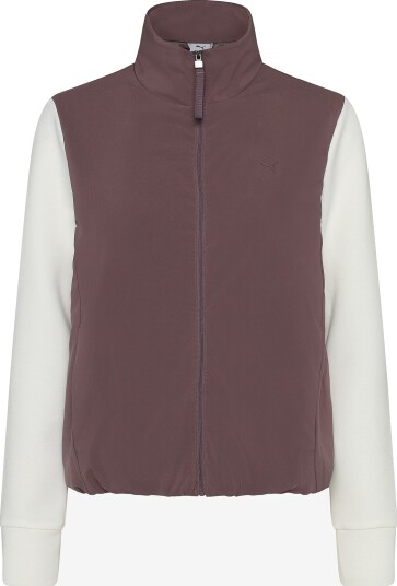 PUMA Golf W Cloudspun Fleece Hybrid Jacket Brown XL PUMA Golf W Cloudspun Fleece Hybrid Jacket Brown XL