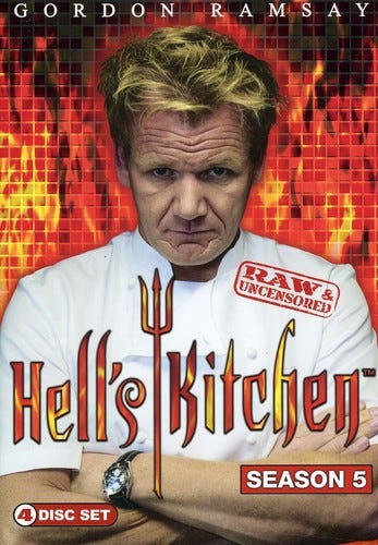 Hell's Kitchen: Season 5 Raw & Uncensored DVD