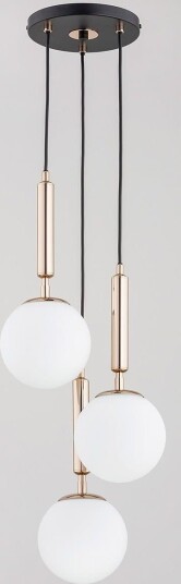 Taklampe Alfa Volda Picolo White 3 Punkts Svart/Gull 62202 Alfa Taklampe Alfa Volda Picolo White 3 Punkts Svart/Gull 62202 Alfa
