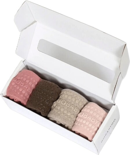 GoBabyGo Combo Box Cotton ASH ROSE/CHOCO/SAND/SOFT PINK 20/22