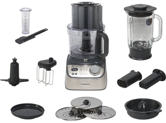 Kenwood MultiPro XL Weigh+ Foodprosessor 1000W 3L i Rustfritt Stål
