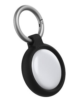 OtterBox Sleek Etui for Apple AirTag - Sort, Gummi og Polykarbonat