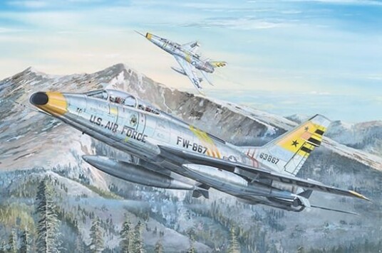 Trumpeter 1/32 F-100F Super Sabre