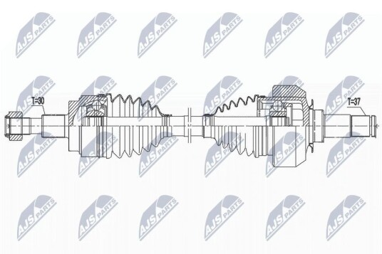 Nty Drivaksel NTY NPW ME 142 Nty Drivaksel NTY NPW ME 142